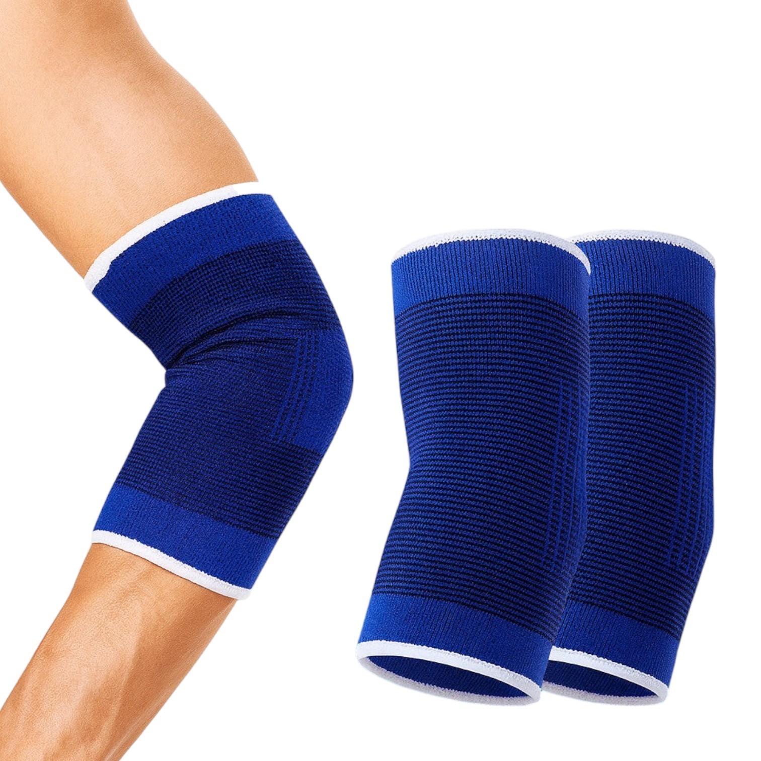 Elbow Sleeve Elastic Compression Brace Tennis Tendinitis Arthritis Strain Relief