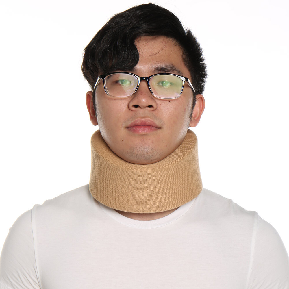 Neck Support Cervical Collar Traction Device Brace Stretch Pain Relief Therapy D