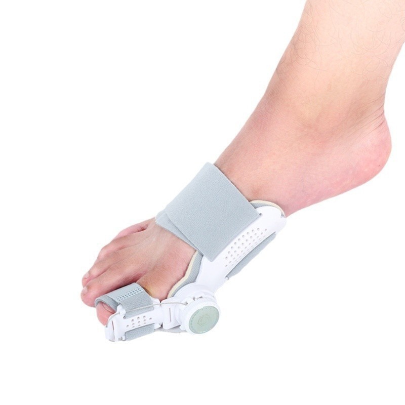Breathable Toe Realignment Device With Flexible Aluminum Splint 24H Protection