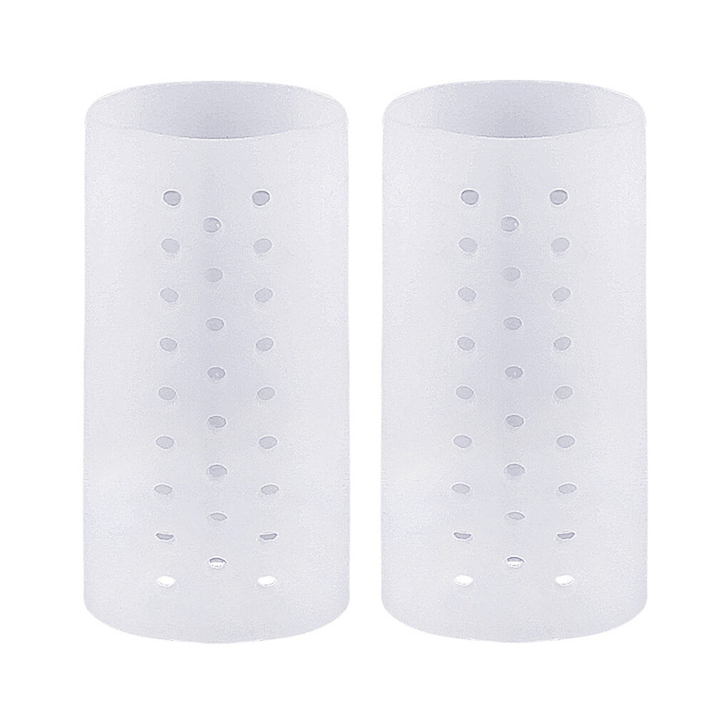 Toe Tube Sleeve Protector Cushion Silicone Gel Lining Finger Toe Separator