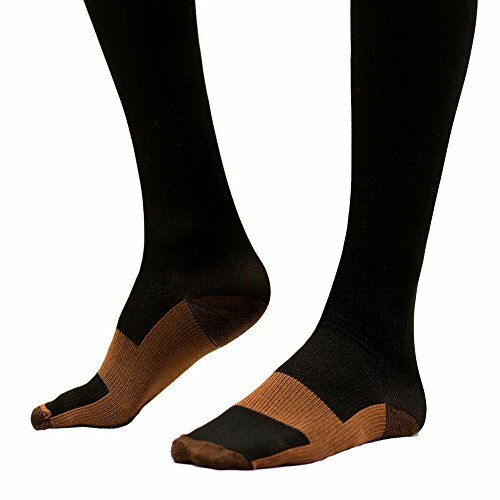 12 PAIRS Health Premium Calves High Copper Compression Socks Aid in Blood