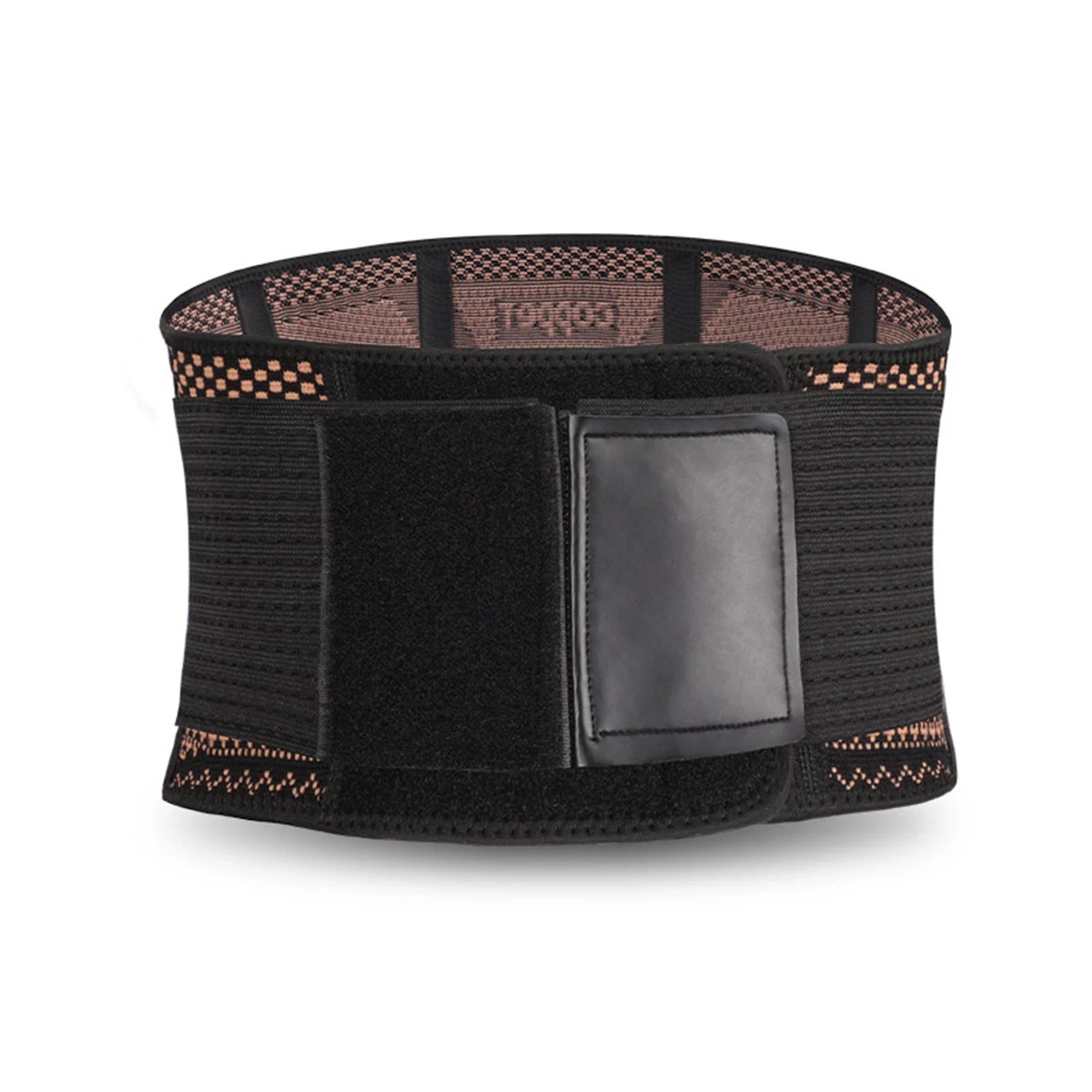 Copper Lumbar Waist Support Brace Belt Lower Back Pain Relief for Men Women US