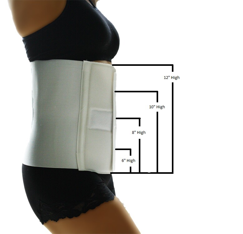 Alpha Medical Bariatric Umbilical & Navel Hernia Truss Abdominal Binder