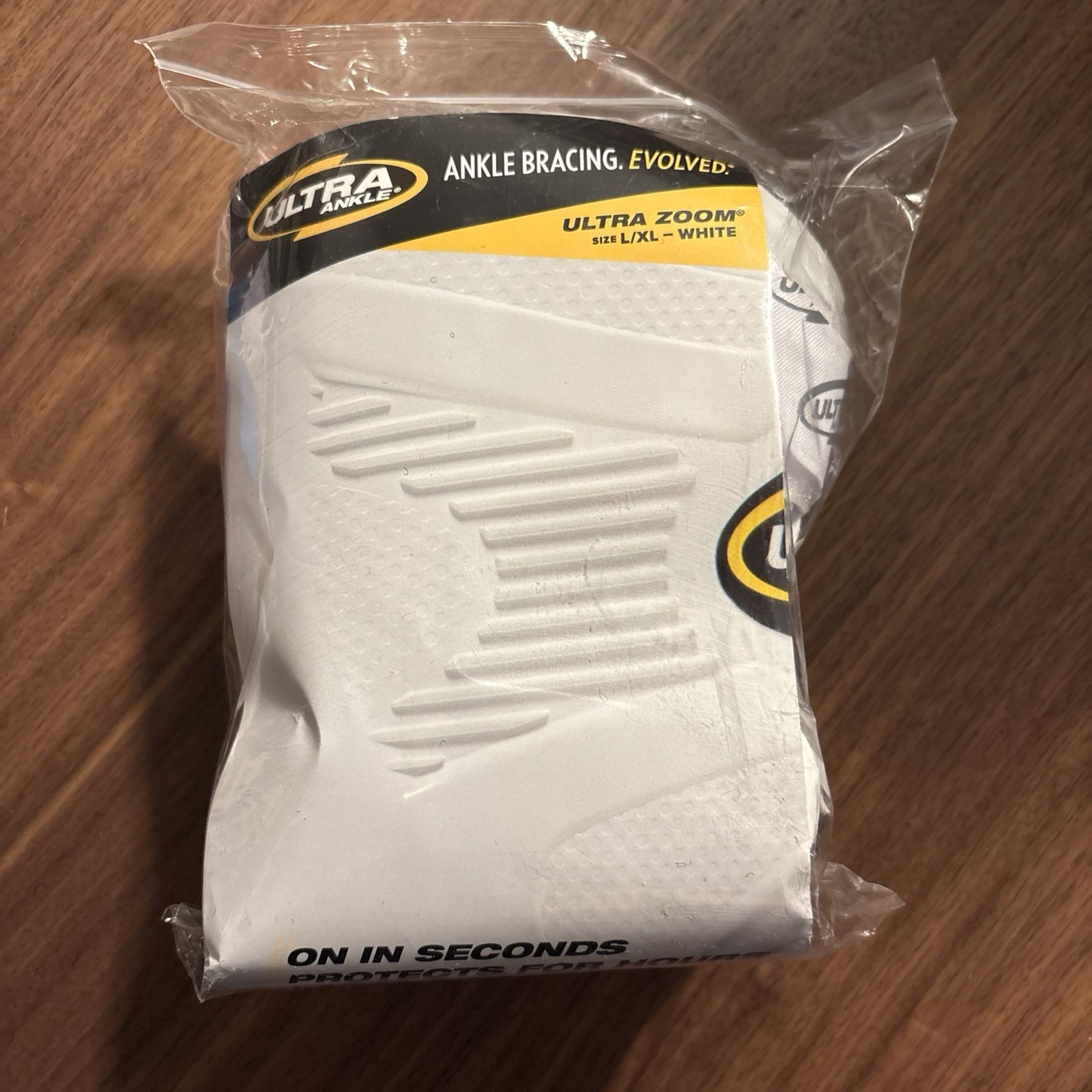 Ultra Zoom Ankle Brace Hinged Support for Recovery & Injury Prevention Size L/XL