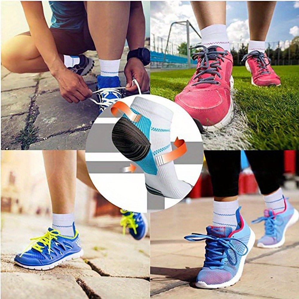 Compression Socks Ankle Support Sleeves Brace Foot Pain Relief Plantar Fasciitis