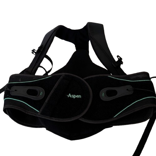 ASPEN Vista TLSO Lower Back Spine Support Brace Adjustable Waist + Back Brace