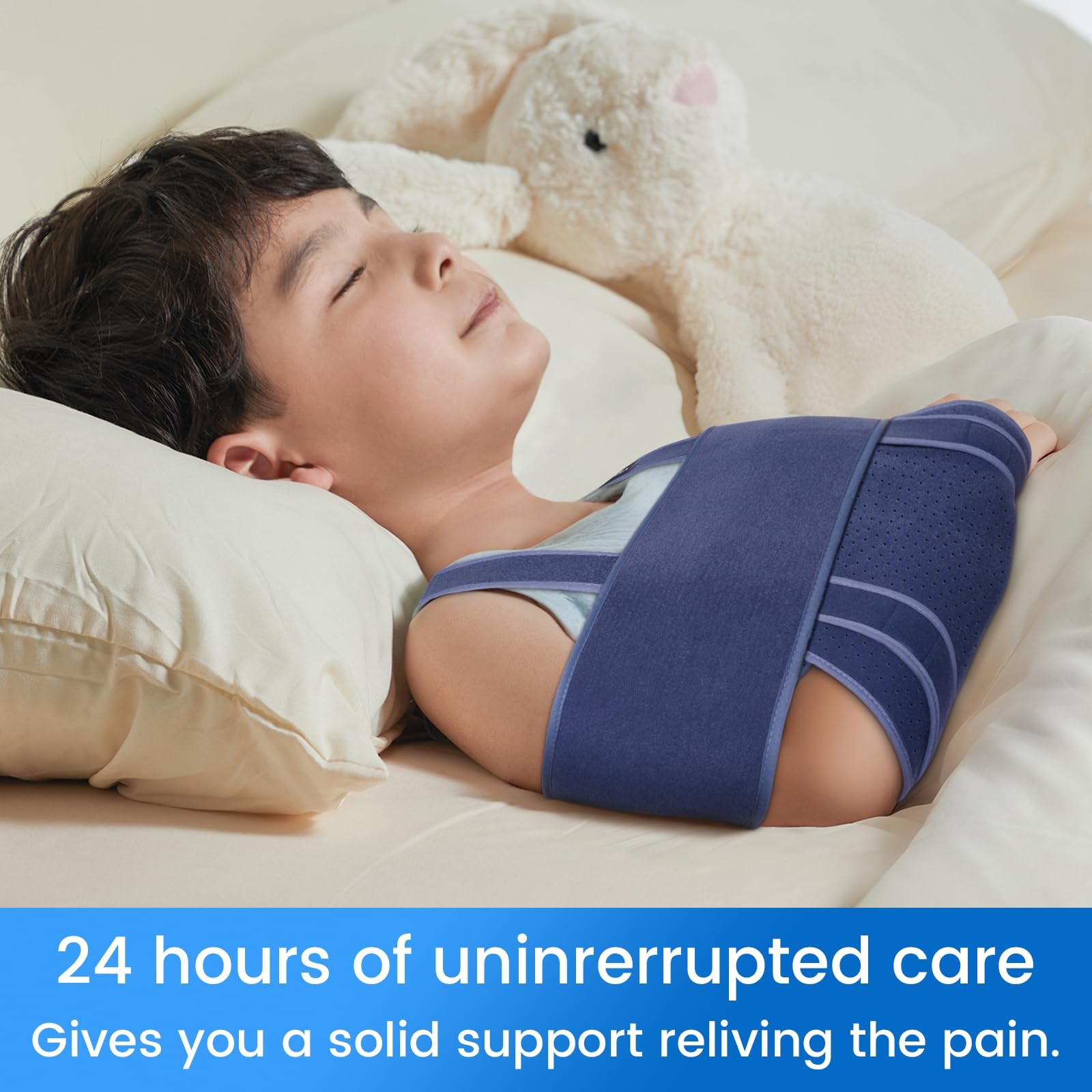 Kids Arm Sling Sleep Shoulder Immobilizer Rotator Cuff Broken Bust 2531.5 In