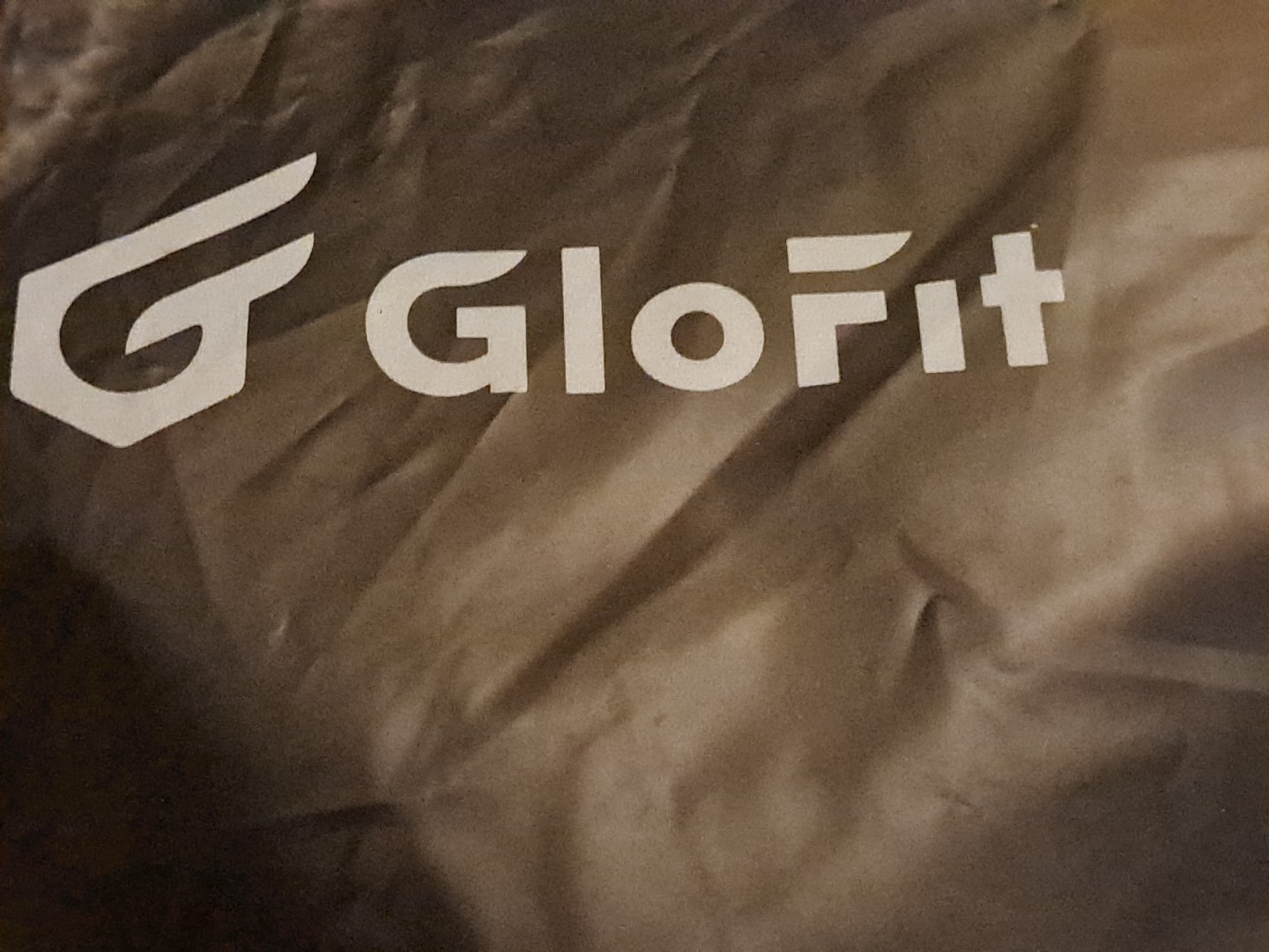 Glofit Lumbar Support Adjustable Back Brace With Hook & Loop Closures Medium