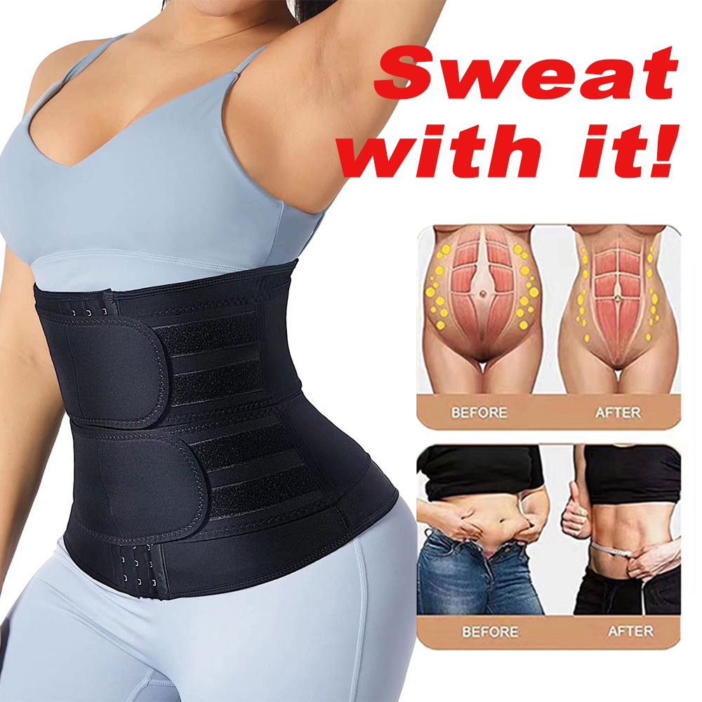Waist Trainer Training Body Shaper Shapewear Underbust Cincher Tummy Belt Corset