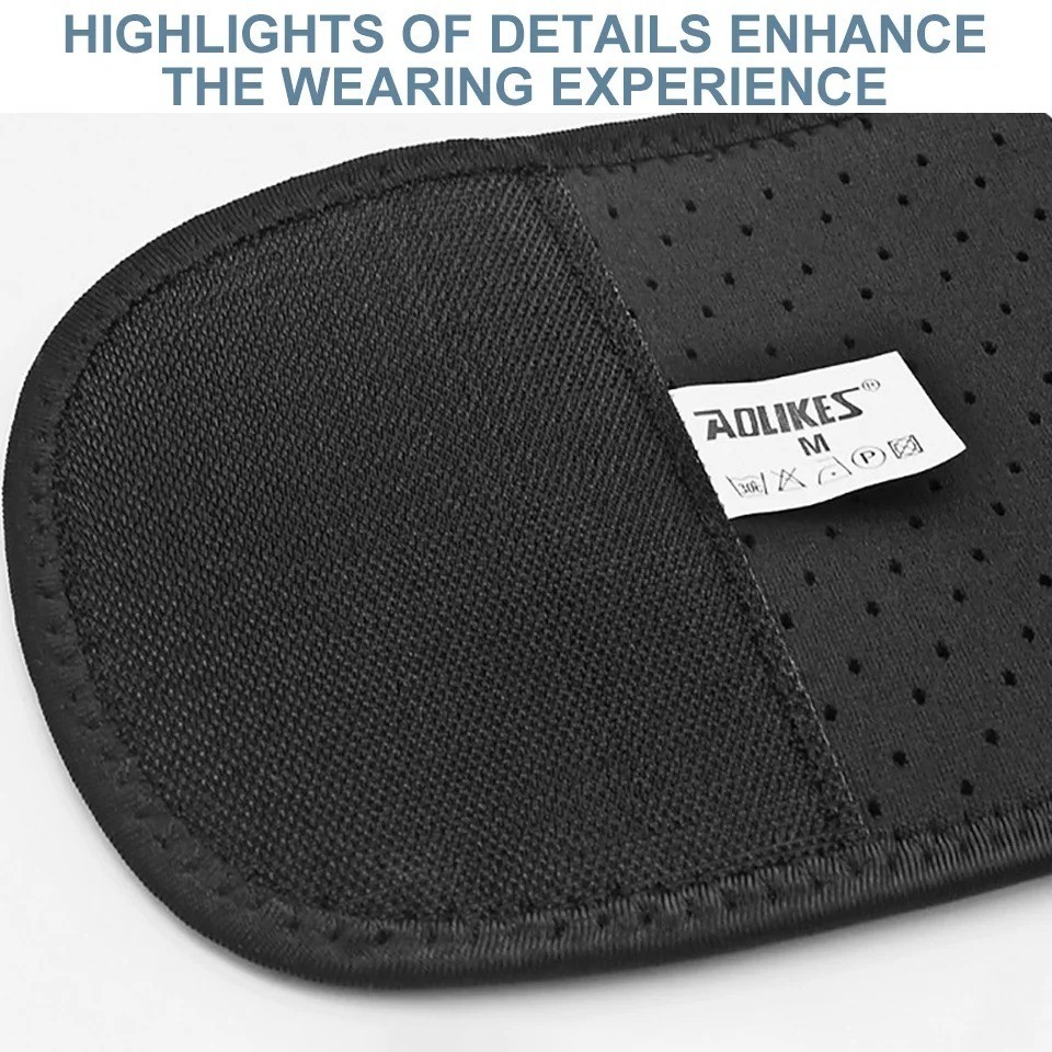 Lower Back Support Brace Lumbar Waist Belt Double Pull Breathable Belt Men Women