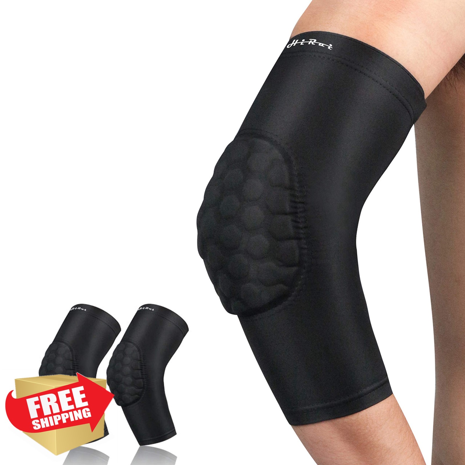 HiRui Elbow Pads for Teenagers Men and Women – Basketball Baseball Elbow Brac…