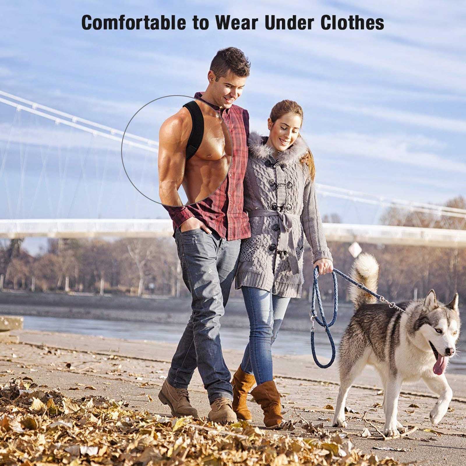 Back Posture Corrector Brace Adjustable Shoulder Support Relief Men Women Unisex