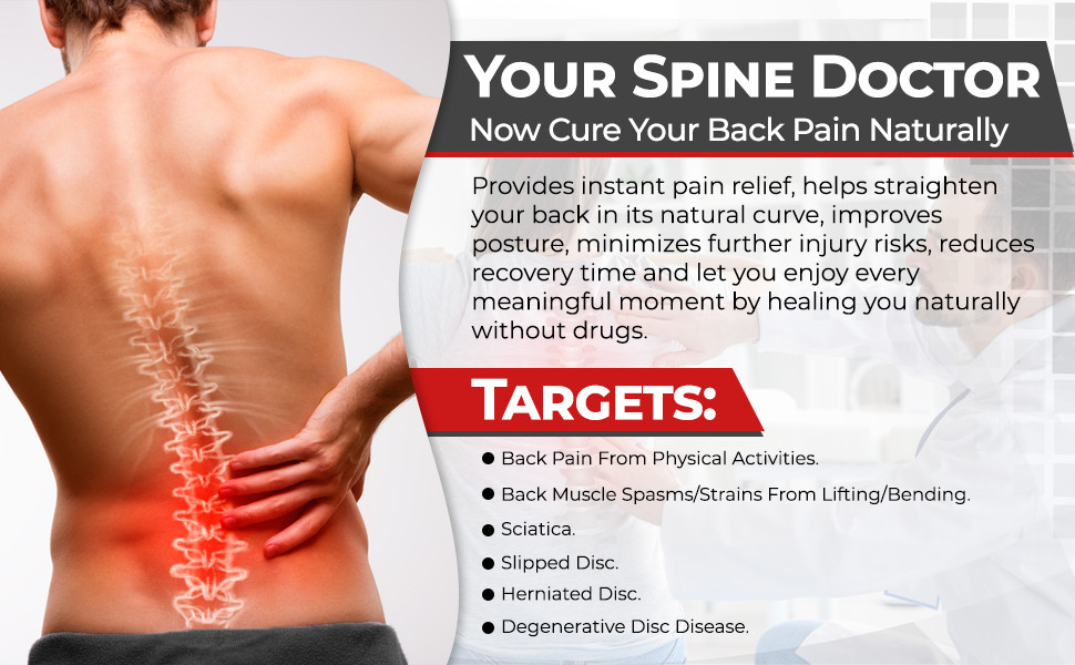 Neoprene Double Pull Magnetic Lumbar Support Lower Back Belt Brace – Pain Relief