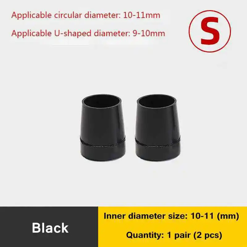 Non-slip Wearable High Heels Cover 2Pcs Round Woman Heels Protective Cover Plast