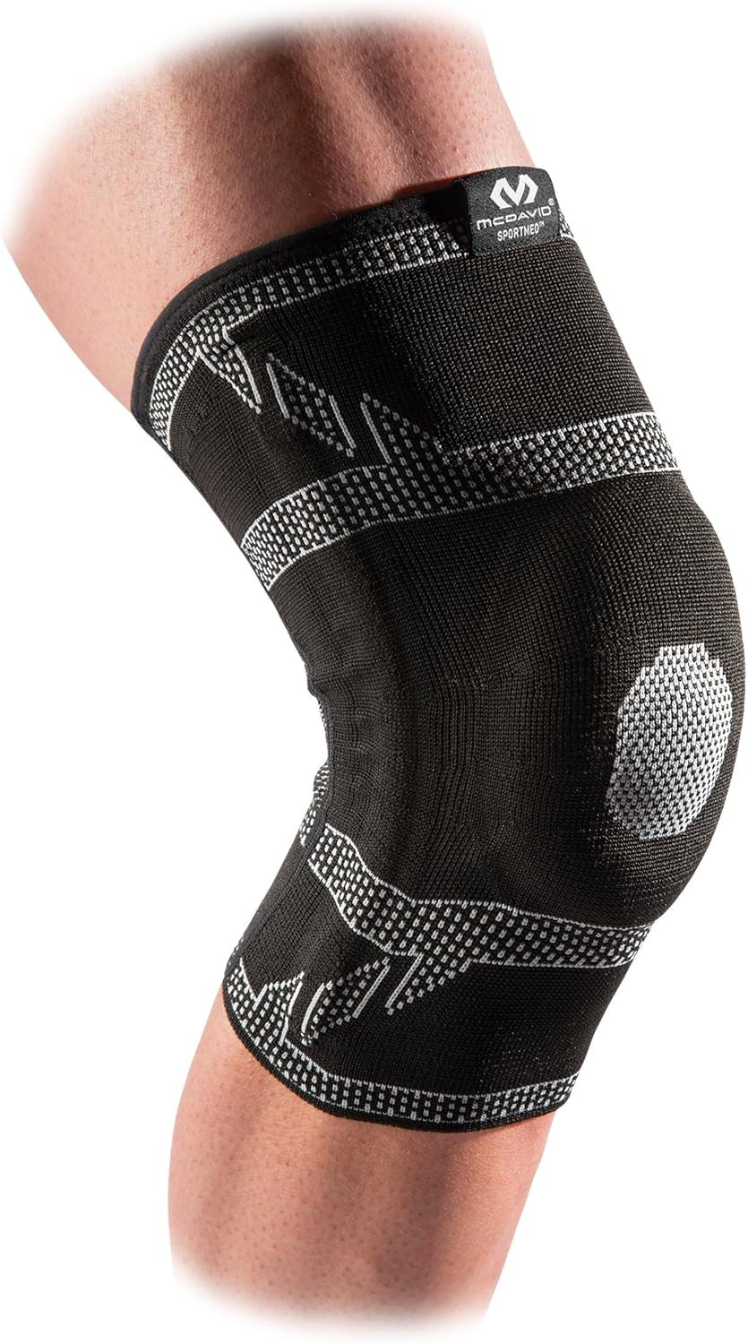 Elite Compression Knee Sleeve with Gel Pad for Pain Relief – Unisex