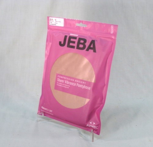 JEBA Sheer Vibrance Compression Pantyhose Neutral 20-30mmHG by Apex NEW SEALED