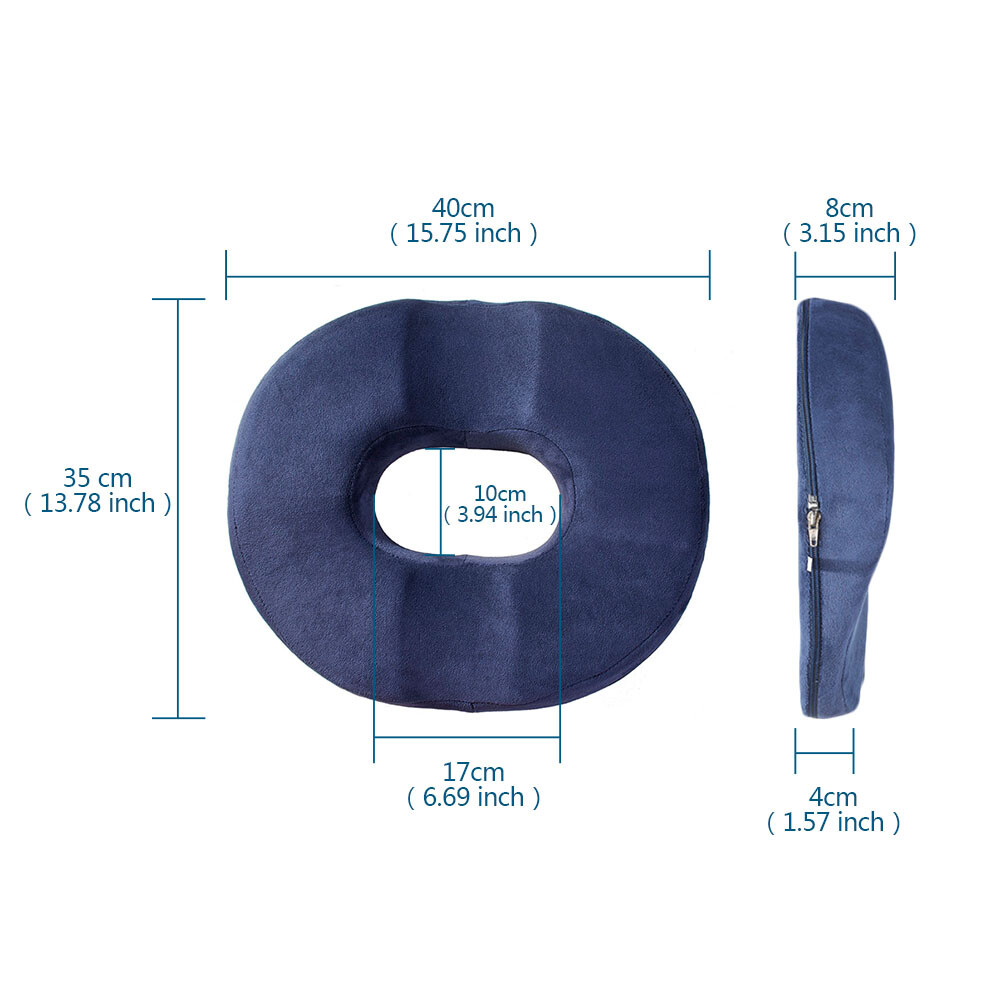 Car Seat Cushion Tail Bone Hemorrhoid Pillow for Medical & Mobility Pad Offi