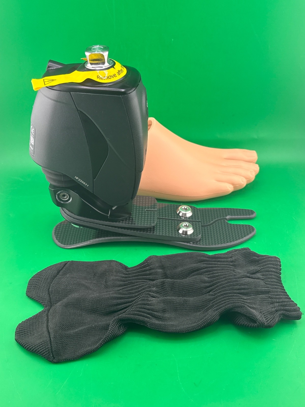 Ossur proprio micro processor prosthetic foot. Right. Size 22. Category 1