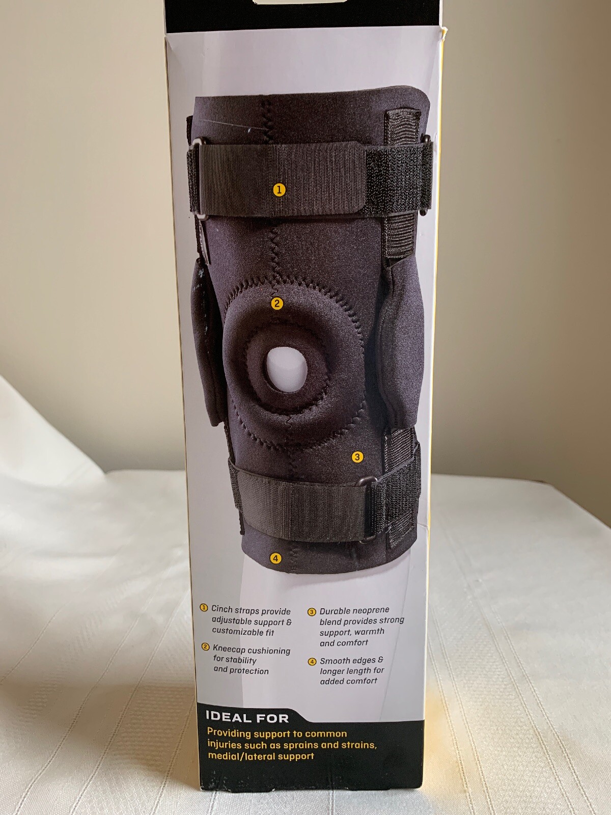 Futuro Adjustable Firm Support Hinged Knee Brace #48579 New In box