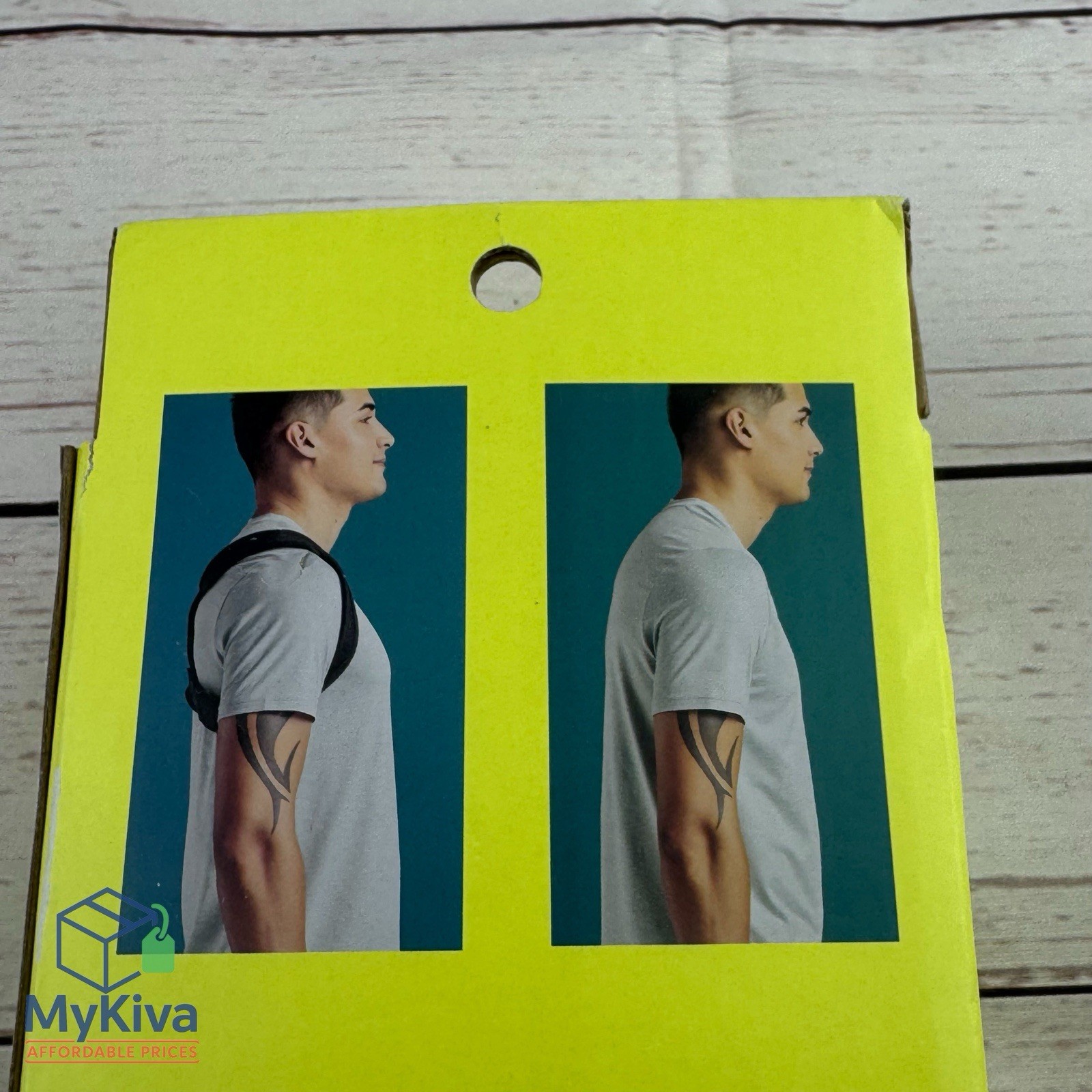 Posture Corrector Back Brace Adjustable Nylon Support 300lb Capacity All In Moti