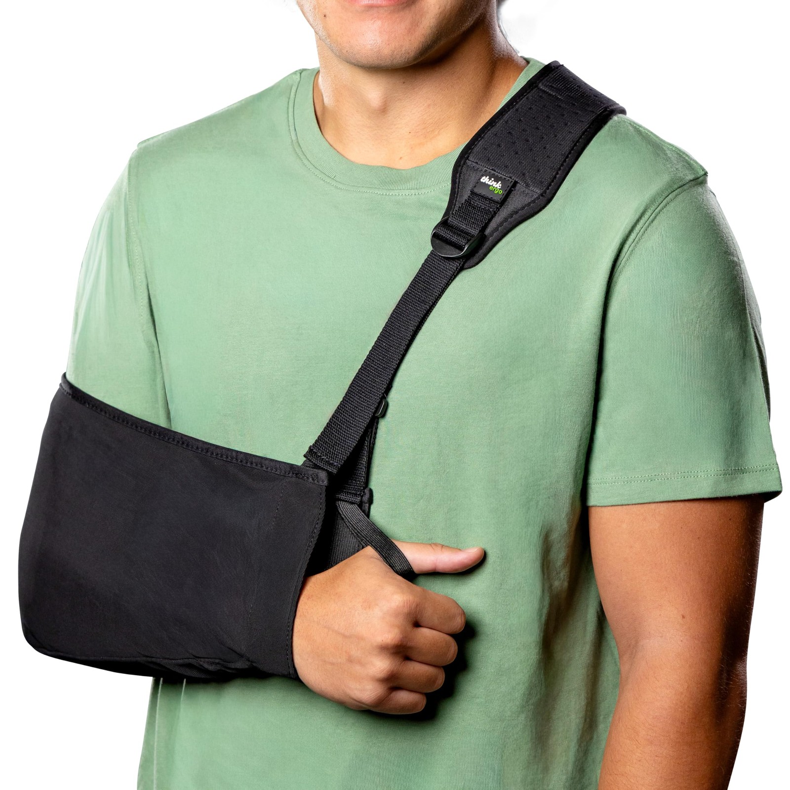 Arm Sling Shoulder Injury Rotator Cuff Support Breathable Adjustable Padded