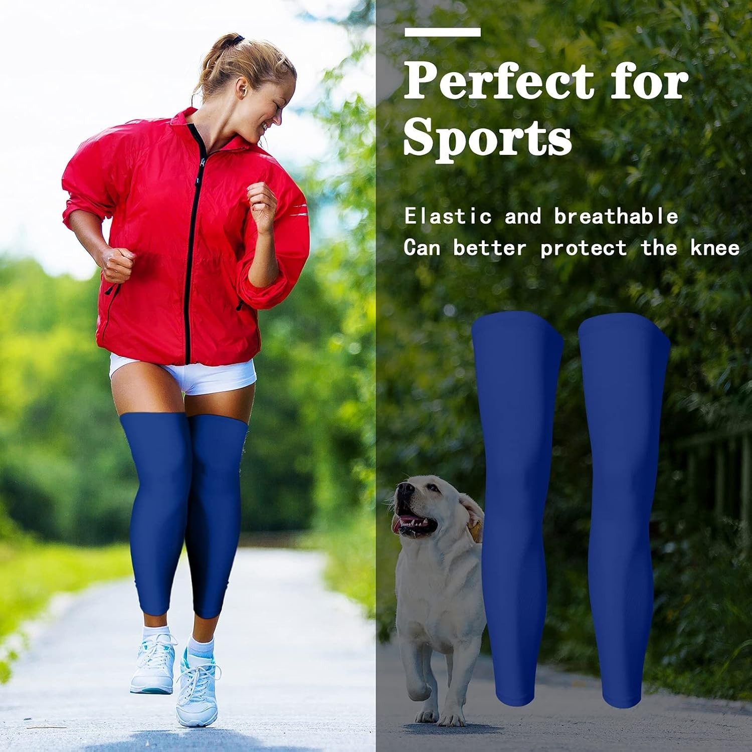 Full Length Compression Leggings for Comfortable Sports Performance – XL Size
