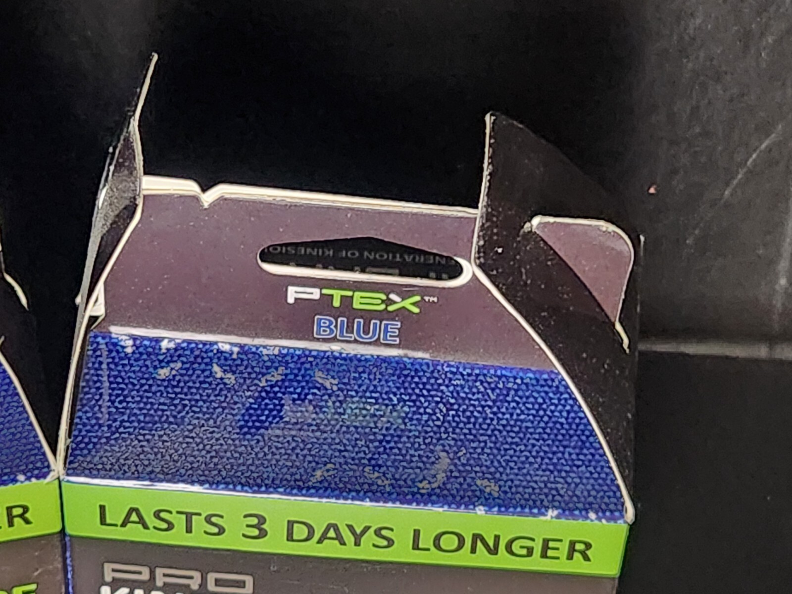 2 PACK – P-TEX ELASTIC KINESIOLOGY TAPE 20-2″ X 10″ STRIPS/ Color BLUE