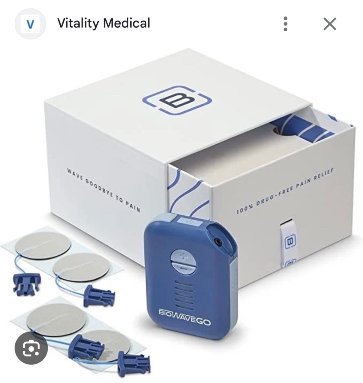 BioWave HOME Noninvasive Pain Blocking Technology BRAND NEW