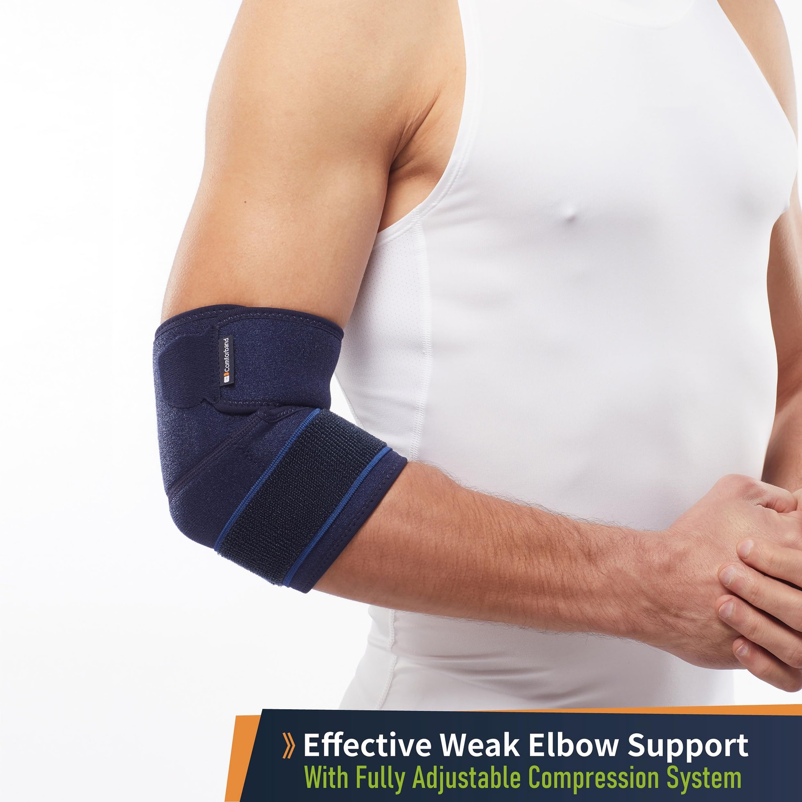 ​Adjustable Elbow Brace – Targeted Support for Tennis Elbow, Golfer’s Elbow, …