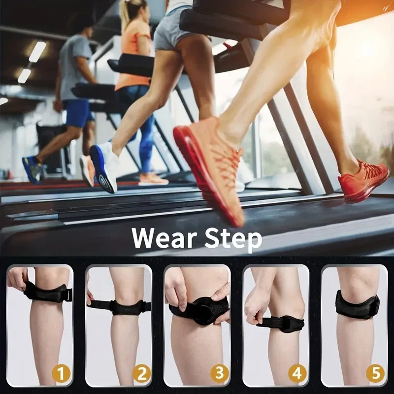 Knee Brace Support Patella Stabilizer Strap Arthritis Pain Relief Running USA