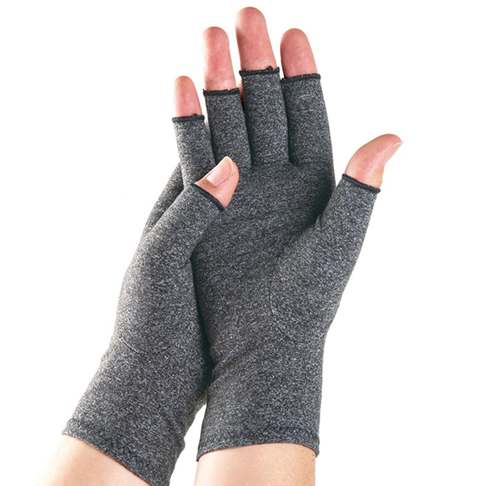 Compression Arthritis Gloves Fingerless Carpal Tunnel Gloves for Cycling Driving