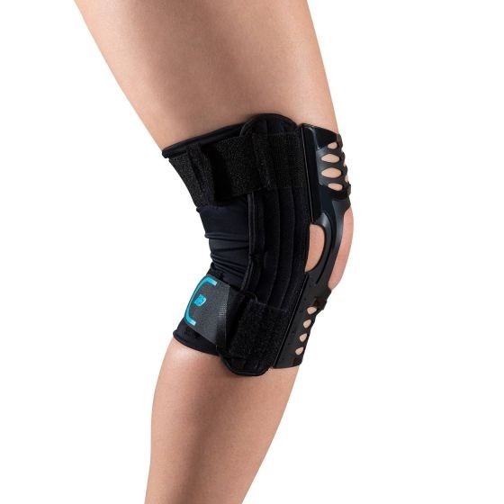 DonJoy Silicone Webtech Lite Knee Sleeve Medium BEL-DA201KS01-BLK-M