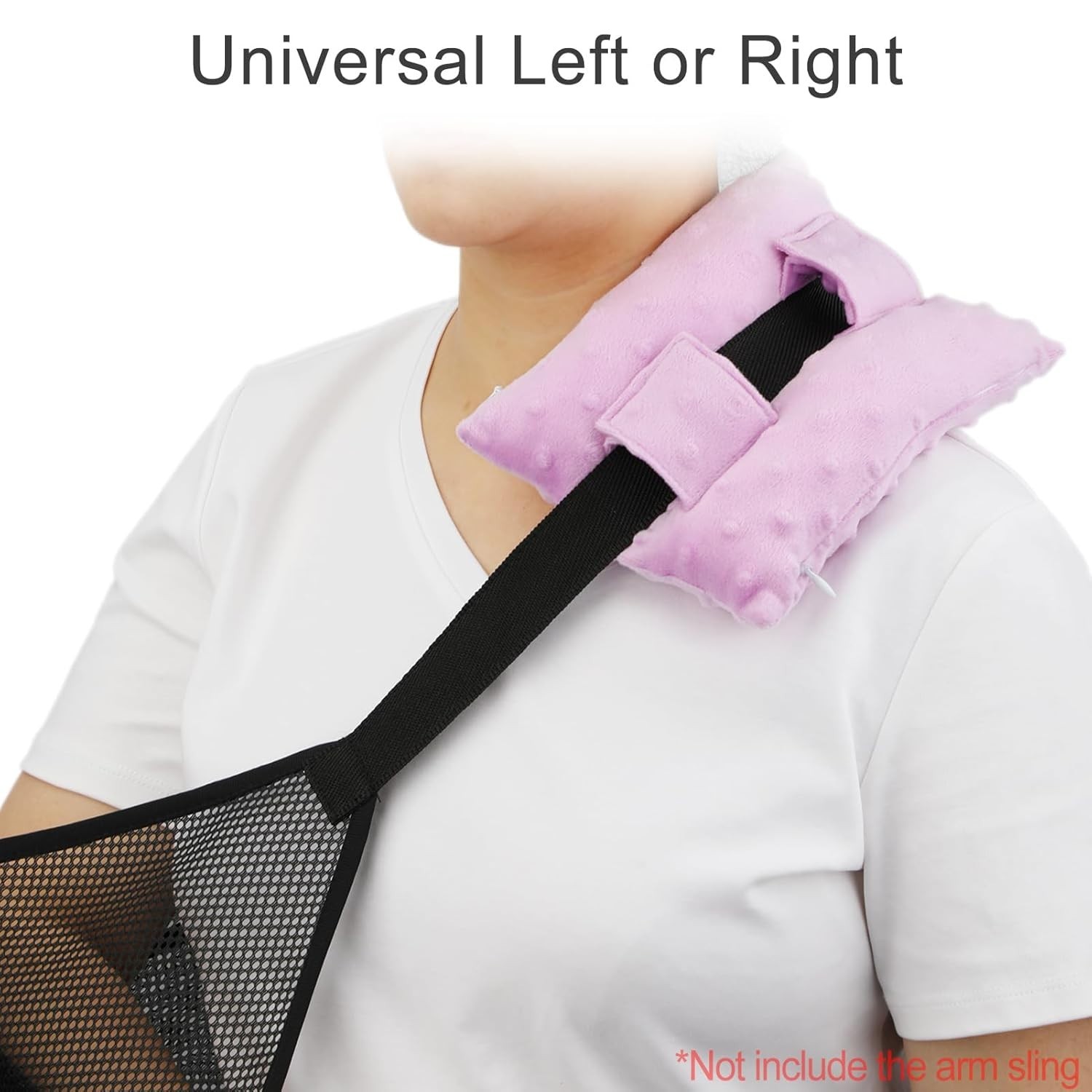 Soft Minky Dot Neck Strap Cushion for Arm Sling – Ideal for Rotator Cuff Healing