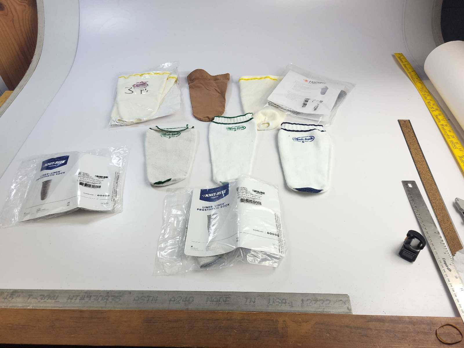 Large Lot Prosthetic Socks Liners Below The Knee Regal Hanger Clinic L