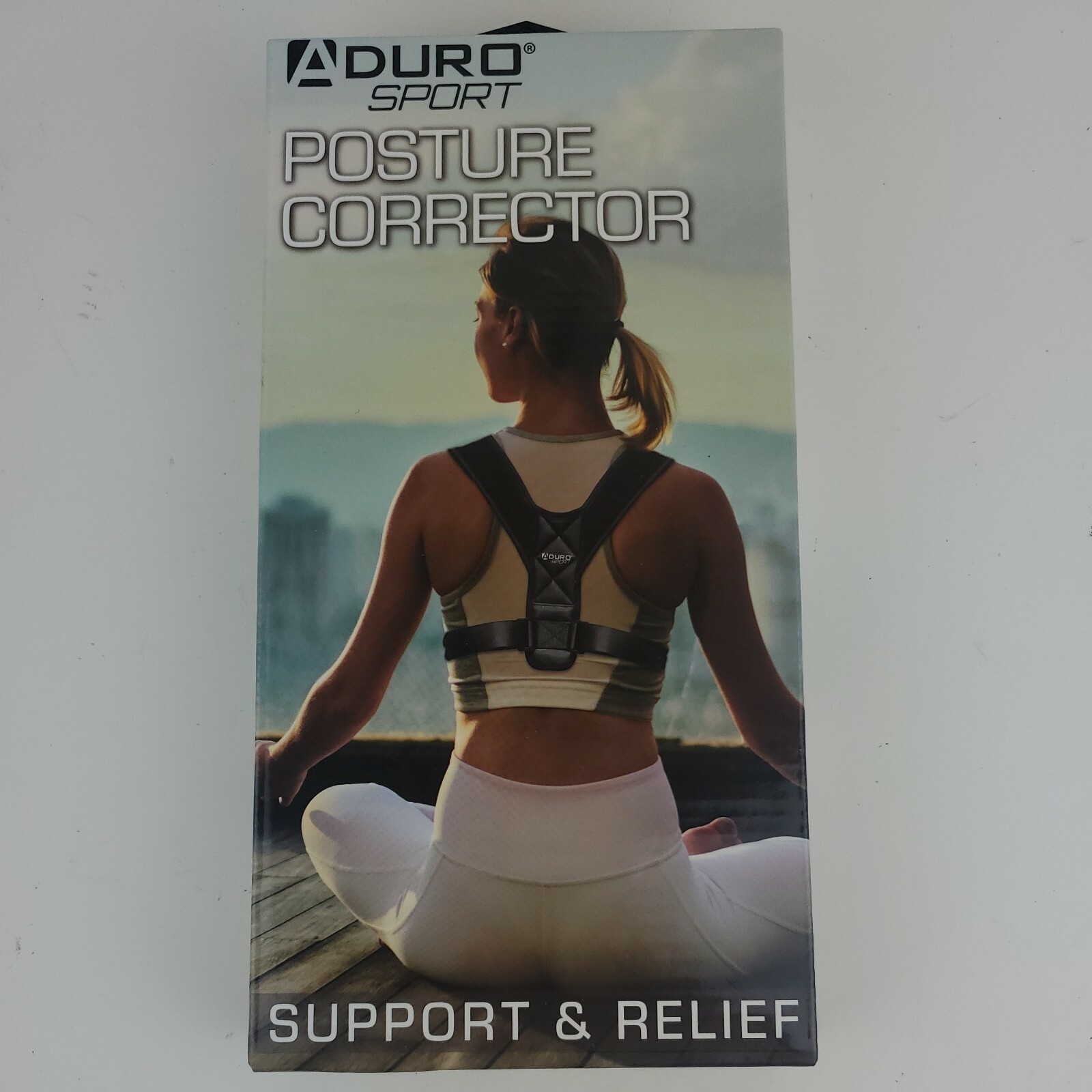 Aduro Sport Posture Corrector The Original. One Size Fits Most. Color Black