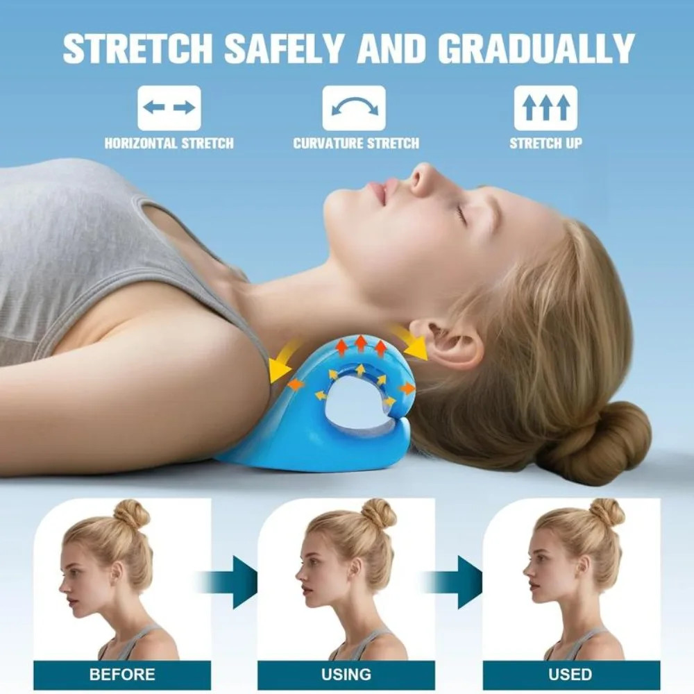 Neck Stretcher And Cervical Traction Device Cervical Neck Shoulder Stretcher