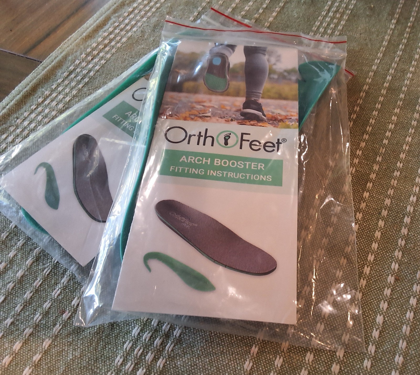 New Orthofeet Arch Booster And Fitting Instructions One Size Unisex No Insoles