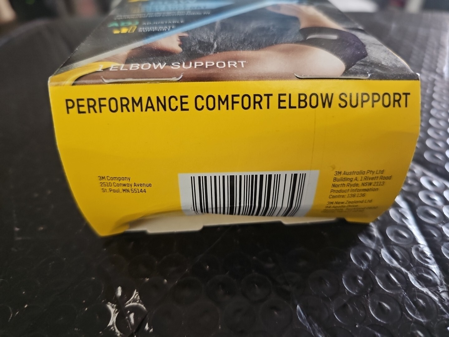 3M Futuro Elbow Performance Comfort Moderate Support Adjustable Wrap Brace Black