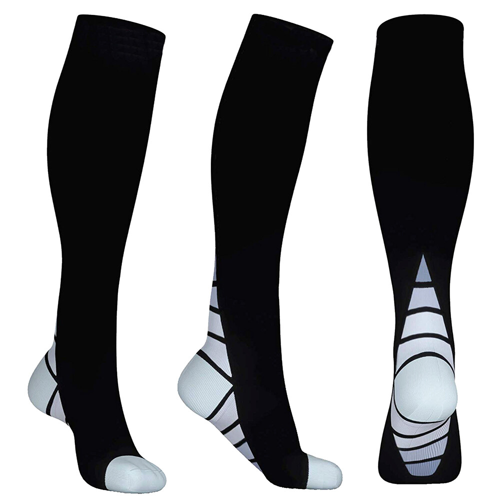 Compression Socks Sports Men Women Calf Shin Leg Running Fitness CrossFit S~XXL