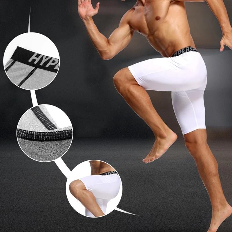 2025 Compression Shorts Men Summer Sportswear Training Tights Gym Fitness