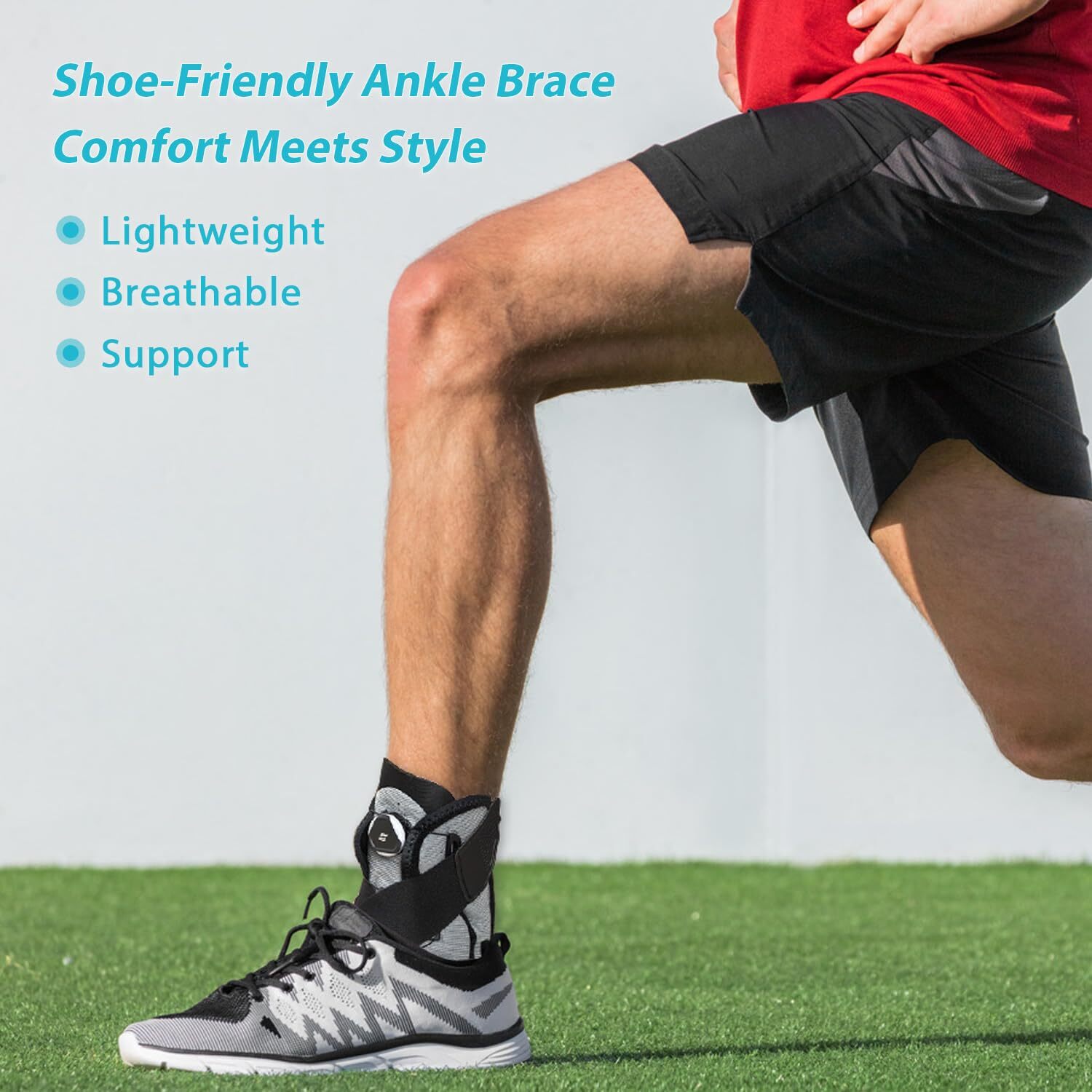 Ankle Support Brace for Men Women Adjustable Plantar Fasciitis Sports Fitness US