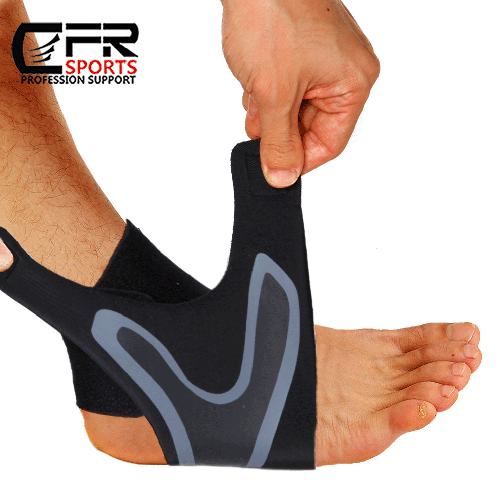 Foot Wrap Compression Sleeve Ankle Brace Support Plantar Fasciitis Pain Relief