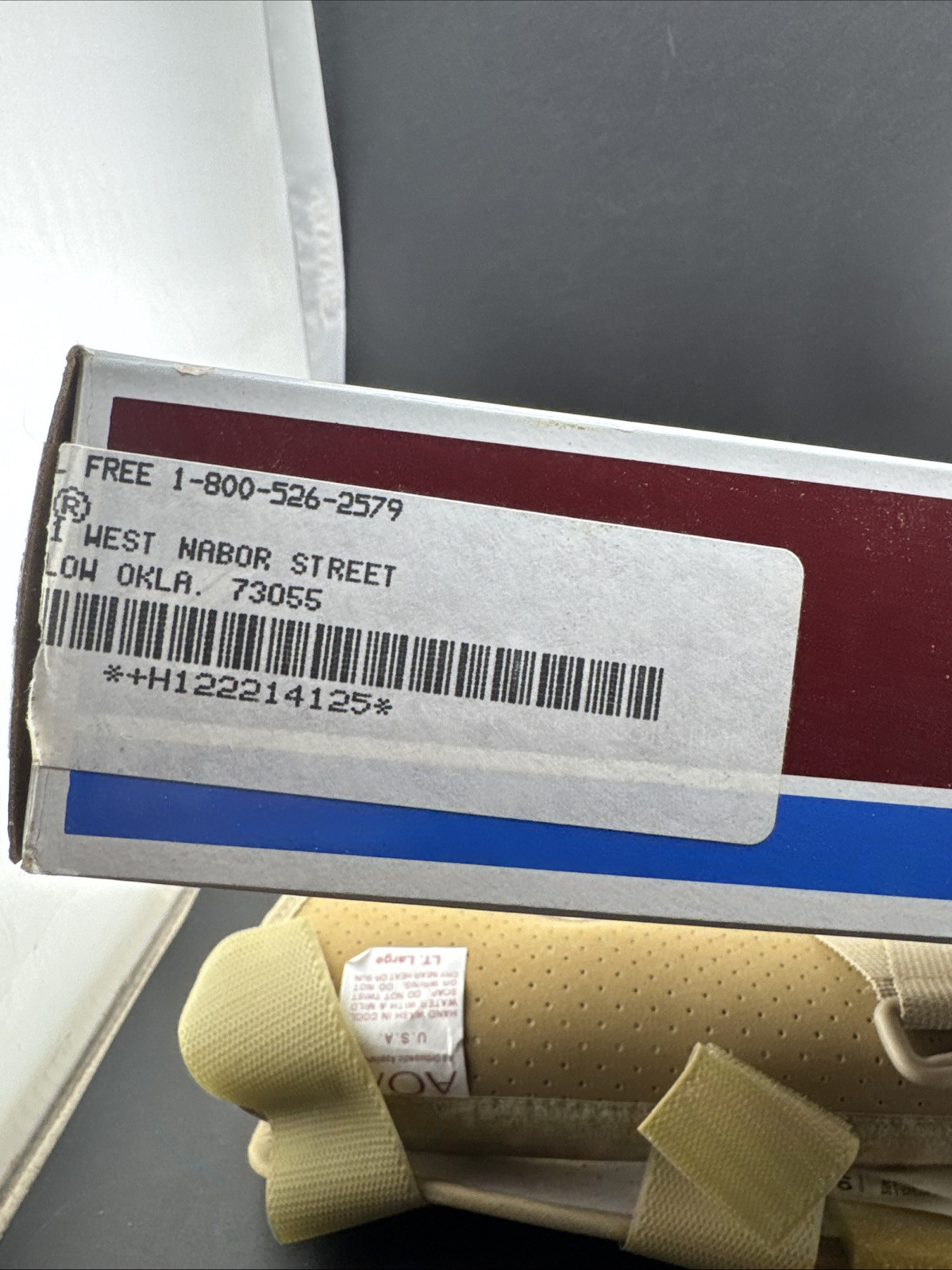 AOA KIRSCHNER MEDICAL CORP LEFT LG WRIST SPLINT📦