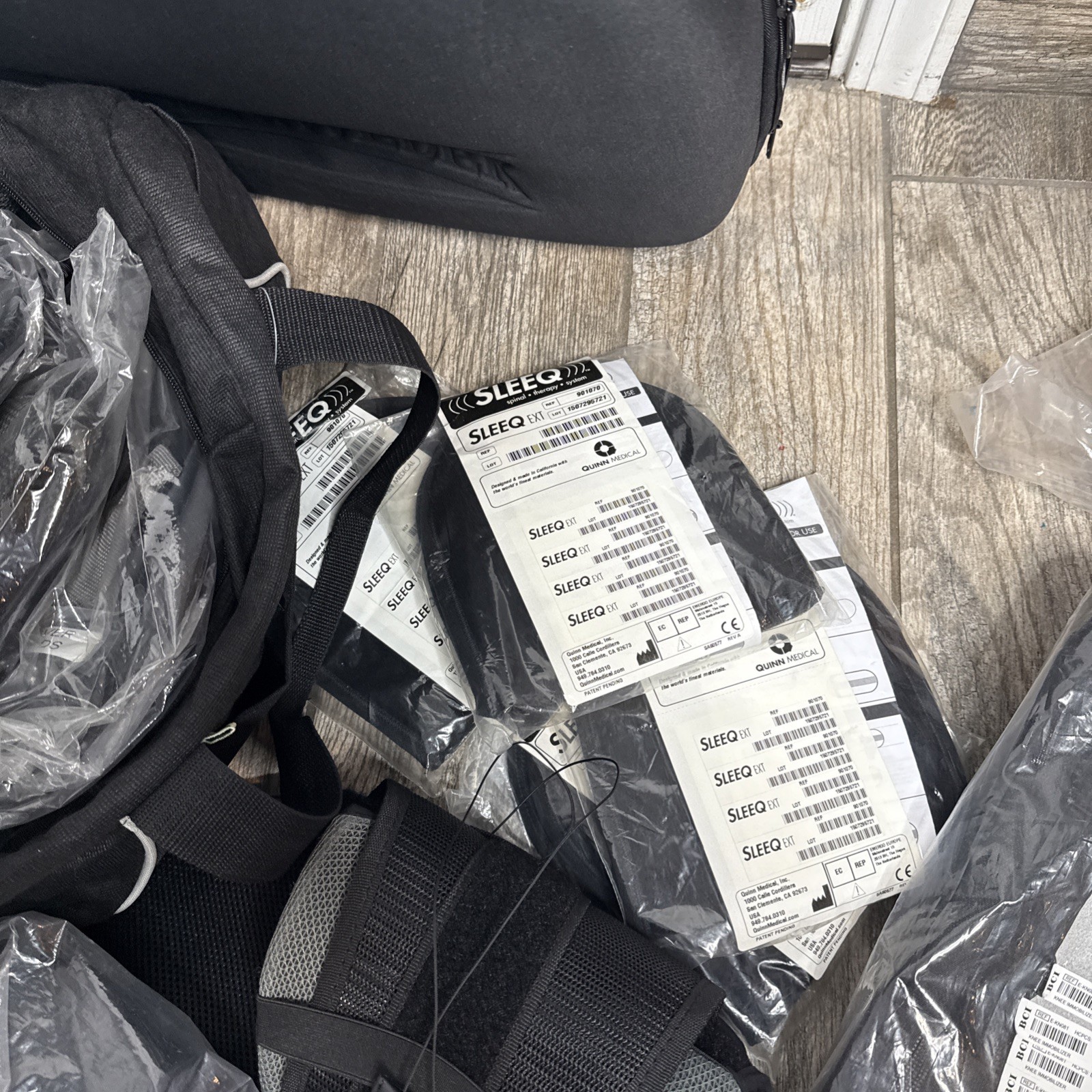 Lot Of Medical And Support Braces. Several Brands