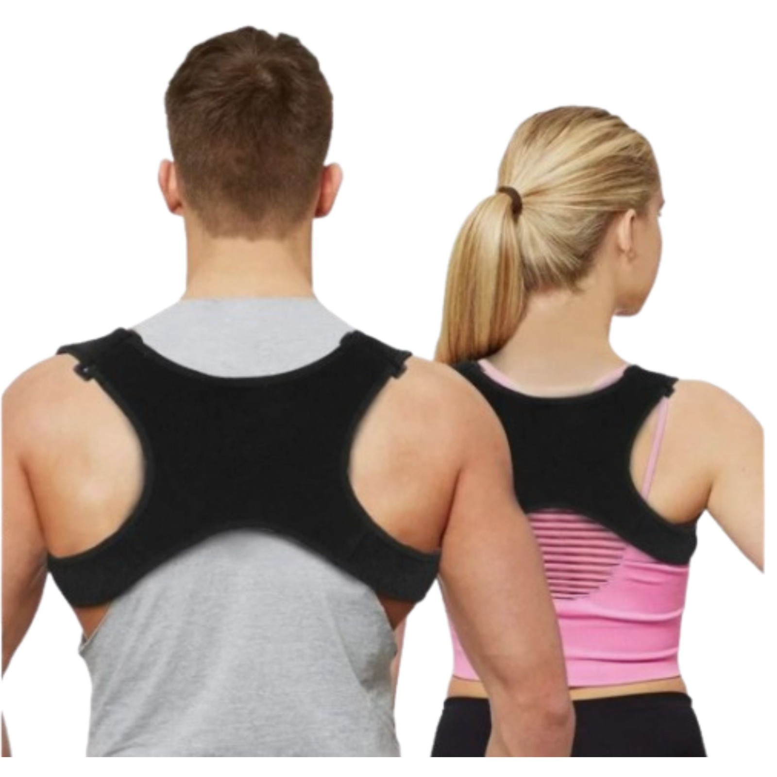 Adjustable Posture Corrector Back Support Brace Shoulder Straightener Men Women