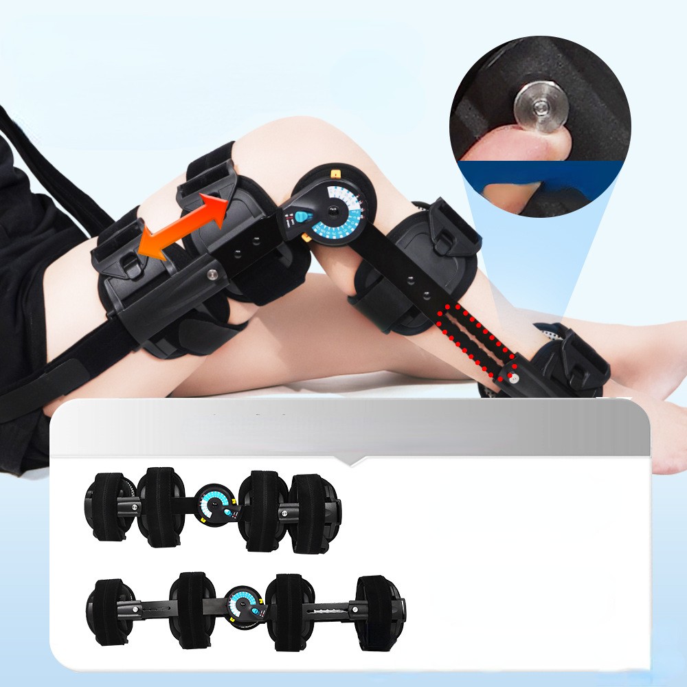 Orthosis Leg Fracture Lower Limb Foot Hip Knee Ankle Fixed Support Adjustable