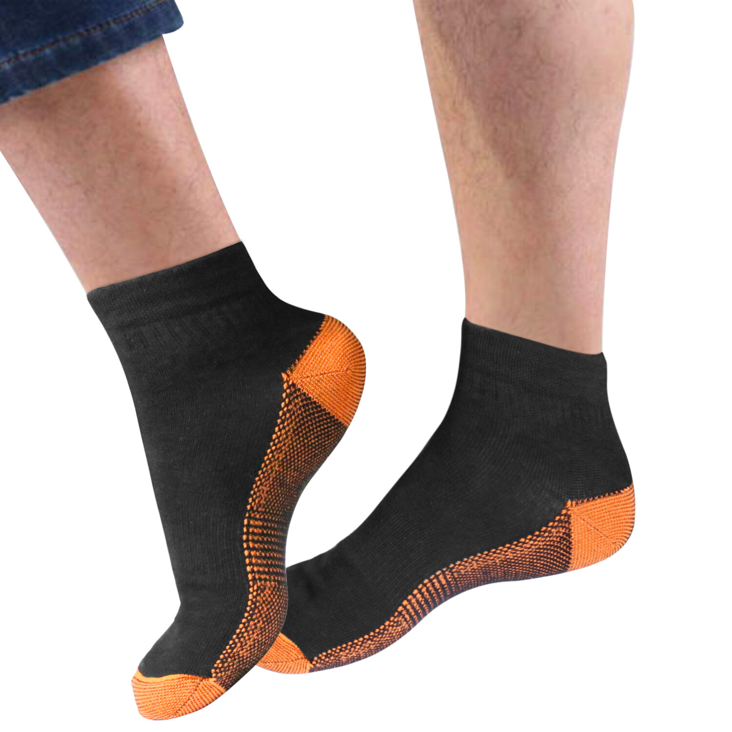 1-3Pair Compression Socks Women Men Arch Support Plantar Fasciitis Running Ankle
