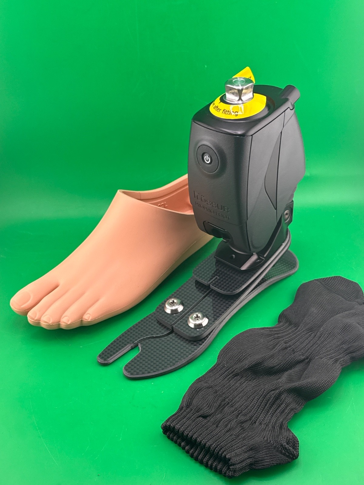Ossur proprio micro processor prosthetic foot. Left. Size 22. Category 1