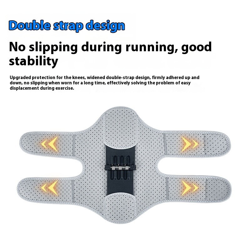 Knee Booster Protective Support Shock Absorbtion Pressure Relief 1 pc Grey