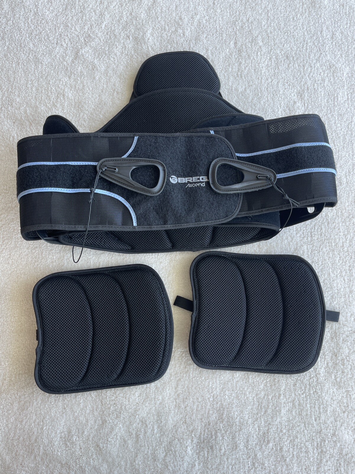 Breg Ascend LSO 637/650 Back Brace with lateral pads, preowned